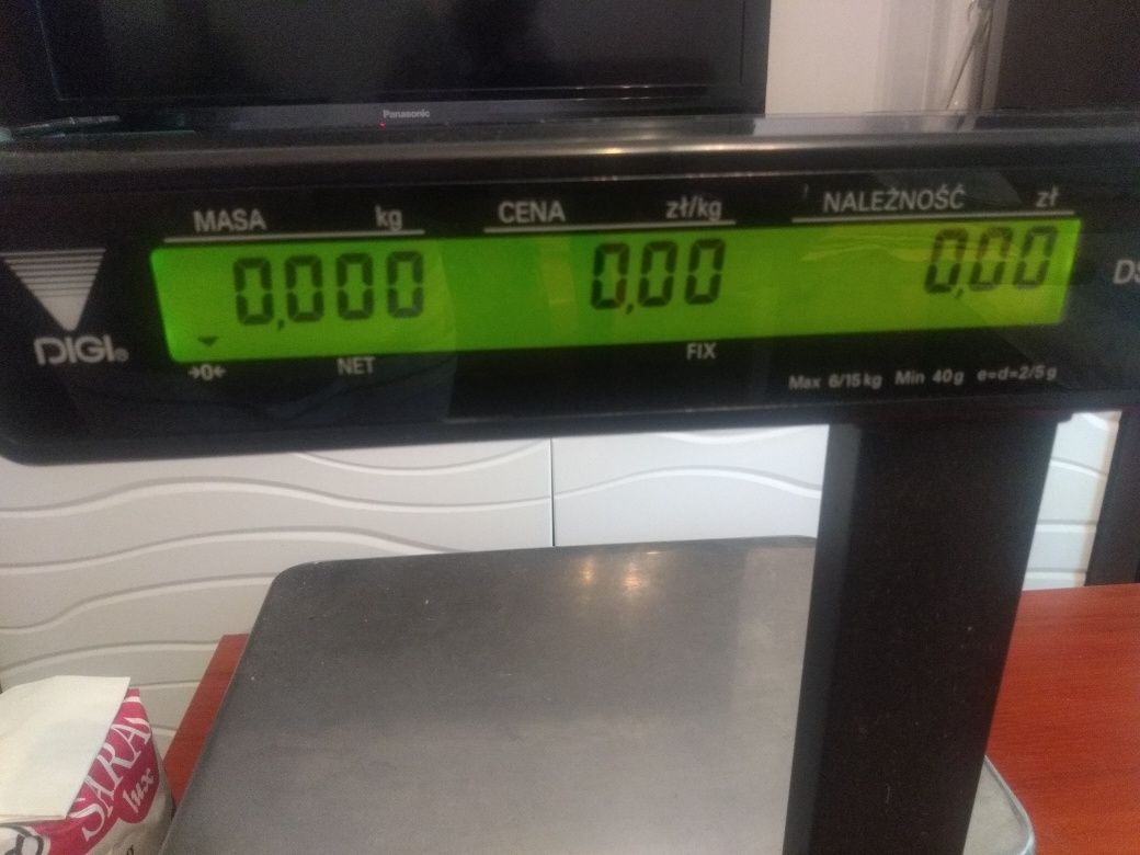 Waga kalkulacyjna Digi DS-782PR RS BK