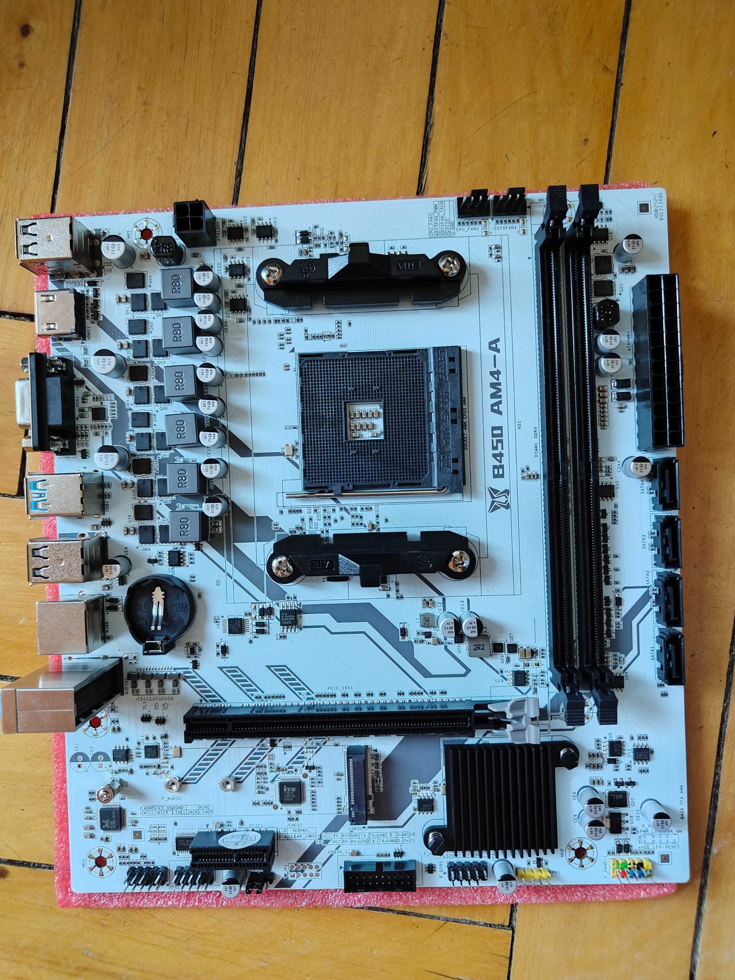 Комплект AMD Ryzen 5 3600 + Мат плата  Machinist am4 b450