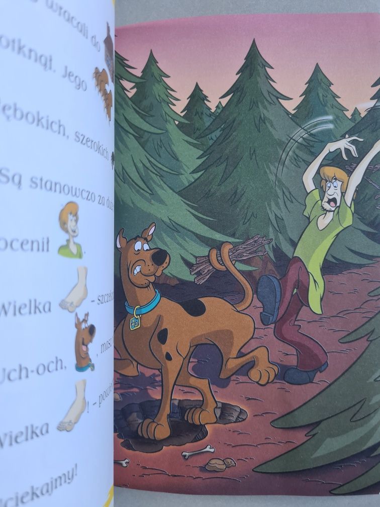 Scooby-Doo - Strachy w lesie. Książeczka dla dzieci