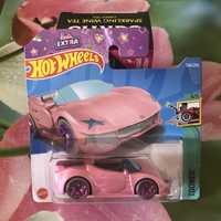 Новая машинка Hot Wheels Хот вилс розового цвета