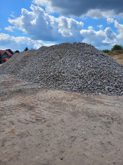 Ziemia Ogrodowa, Kruszywo Tłuczeń, Piasek, Żwir, Transport, Koparka