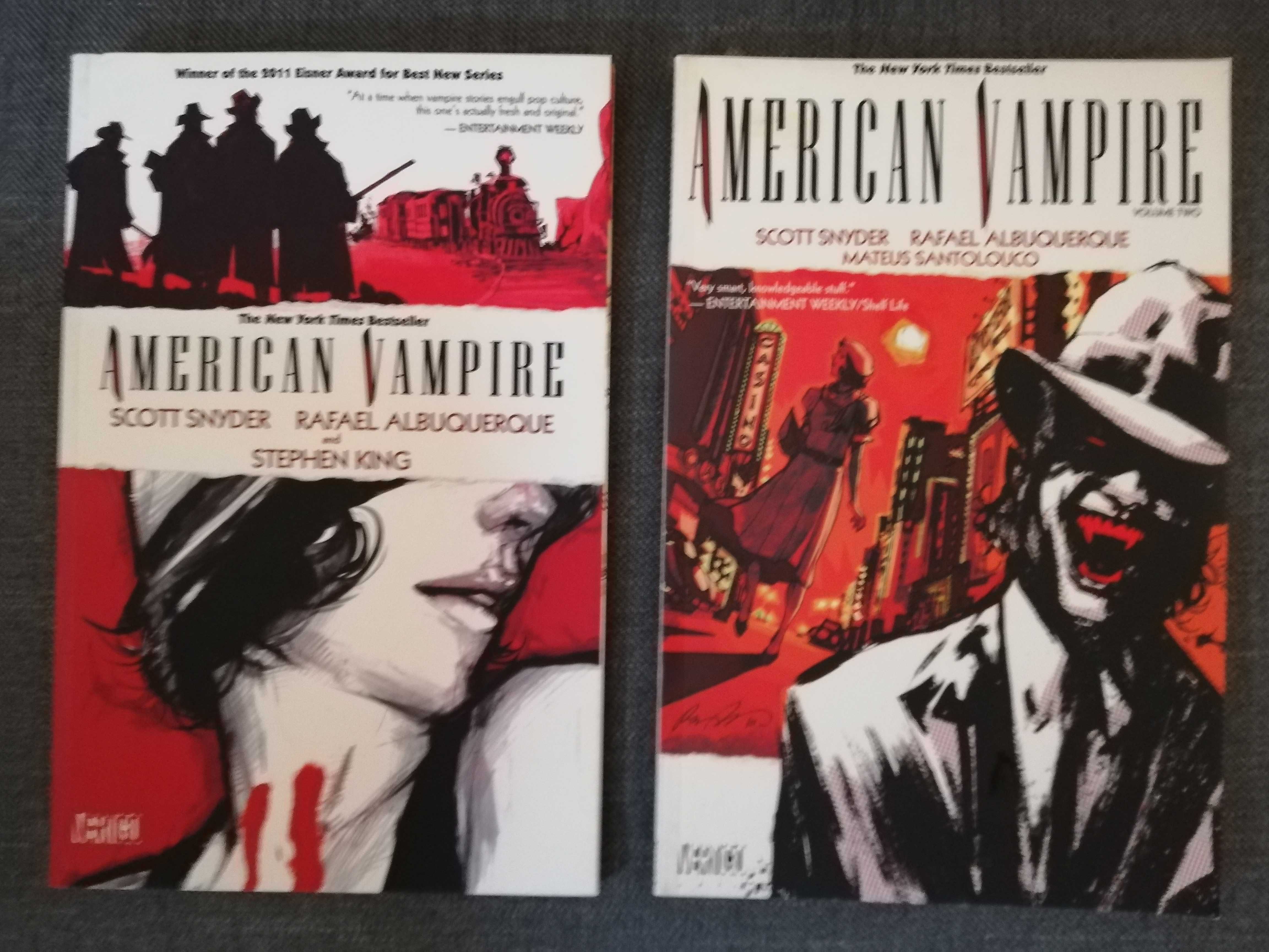 Livros Marvel DC Comics Superman Batman American Vampire