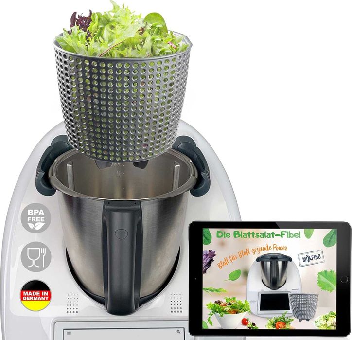 MixFino Wirówka do sałaty do Thermomix TM6 i TM5 friend [2477]