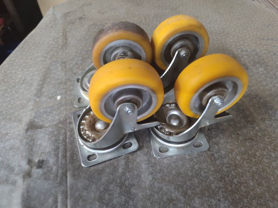 4 kółka skrętne solidne mocne