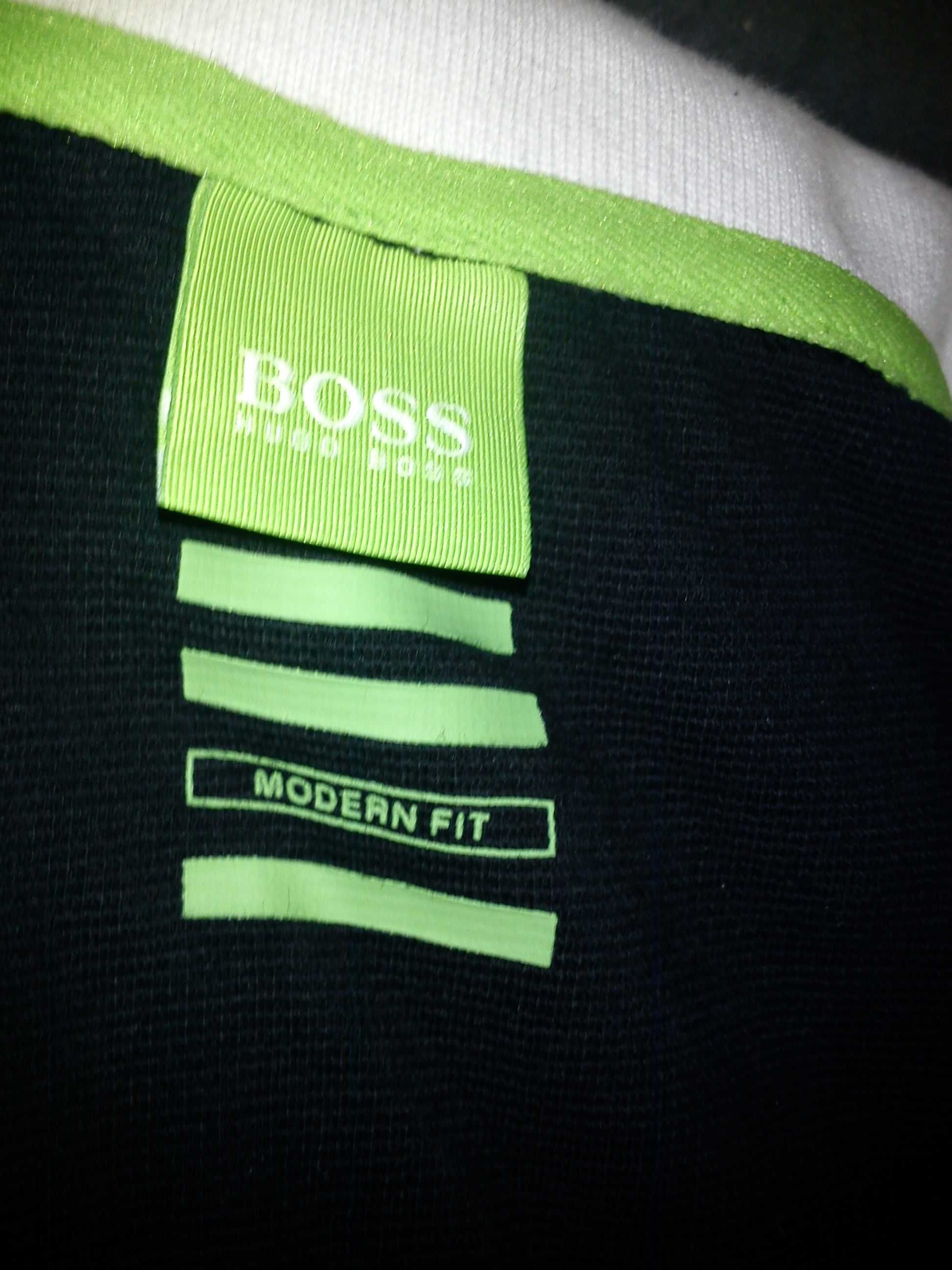 koszulka polo Hugo Boss r. duze M jak nowa czarna czerwona