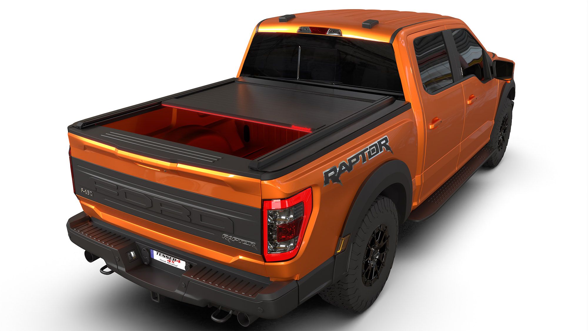 Roleta aluminiowa paki Ford F-150 5,5ft Tessera Roll+ Elektryczna