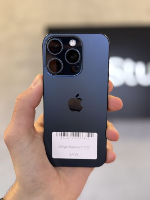 RATY 0% iPhone 15 Pro 256GB BATERIA 100% GWARANCJA 12 miesiecy!!!