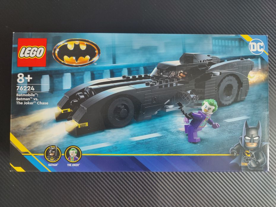 Lego DC Batman 76224 Batmobil Pościg Batmana za Jokerem