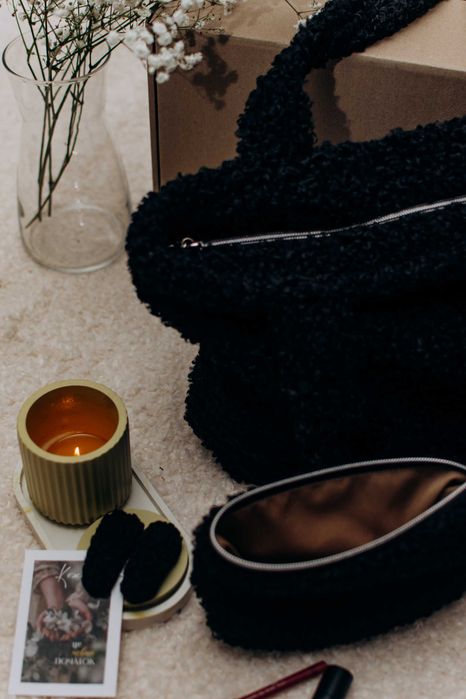 Сумка, косметичка, заколки. Набір, бокс, подарунок