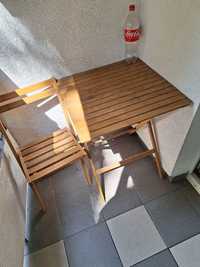 Stolik krzesla balkonowe okazja