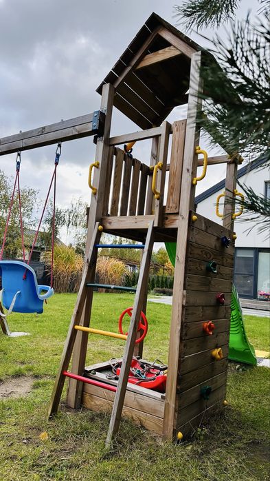 Plac zabaw drewniany dla dzieci Flappi