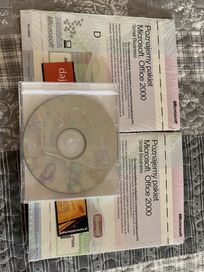 Pakiet Microsoft Office 2000 2 płyty dwa kody