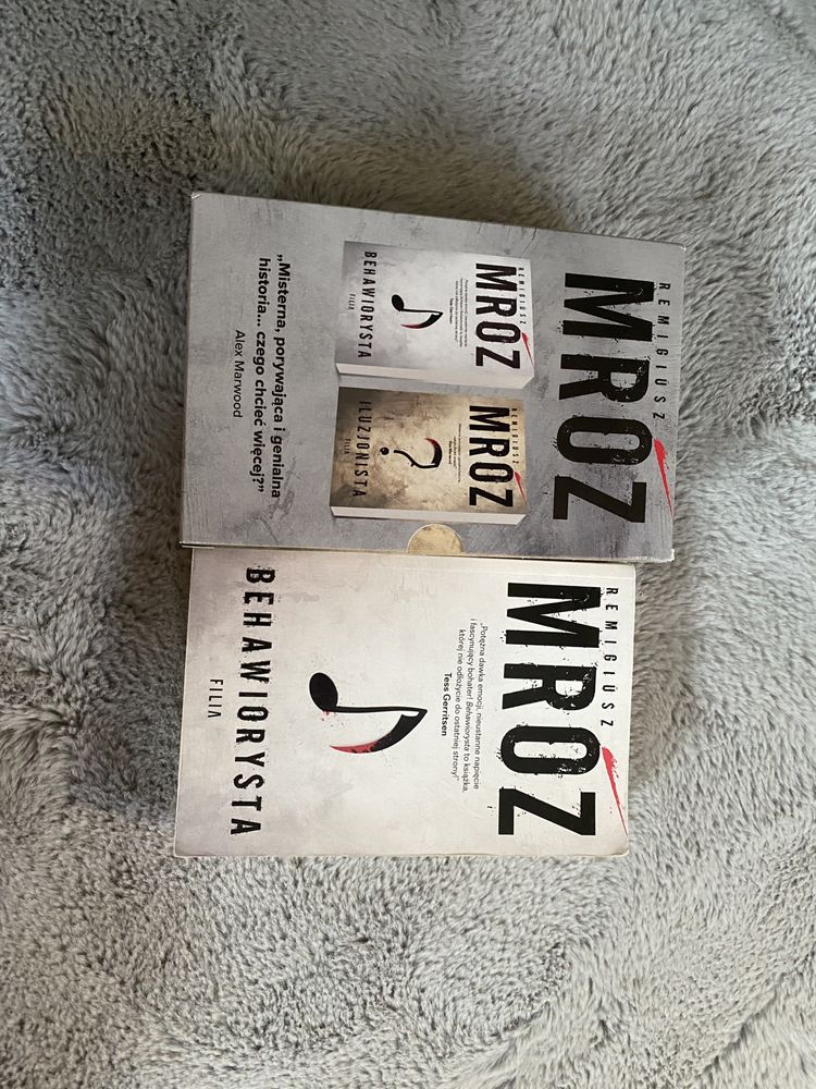 Pakiet książek Behawiorysta, iluzjonista, ekstremista Remigiusz Mróz