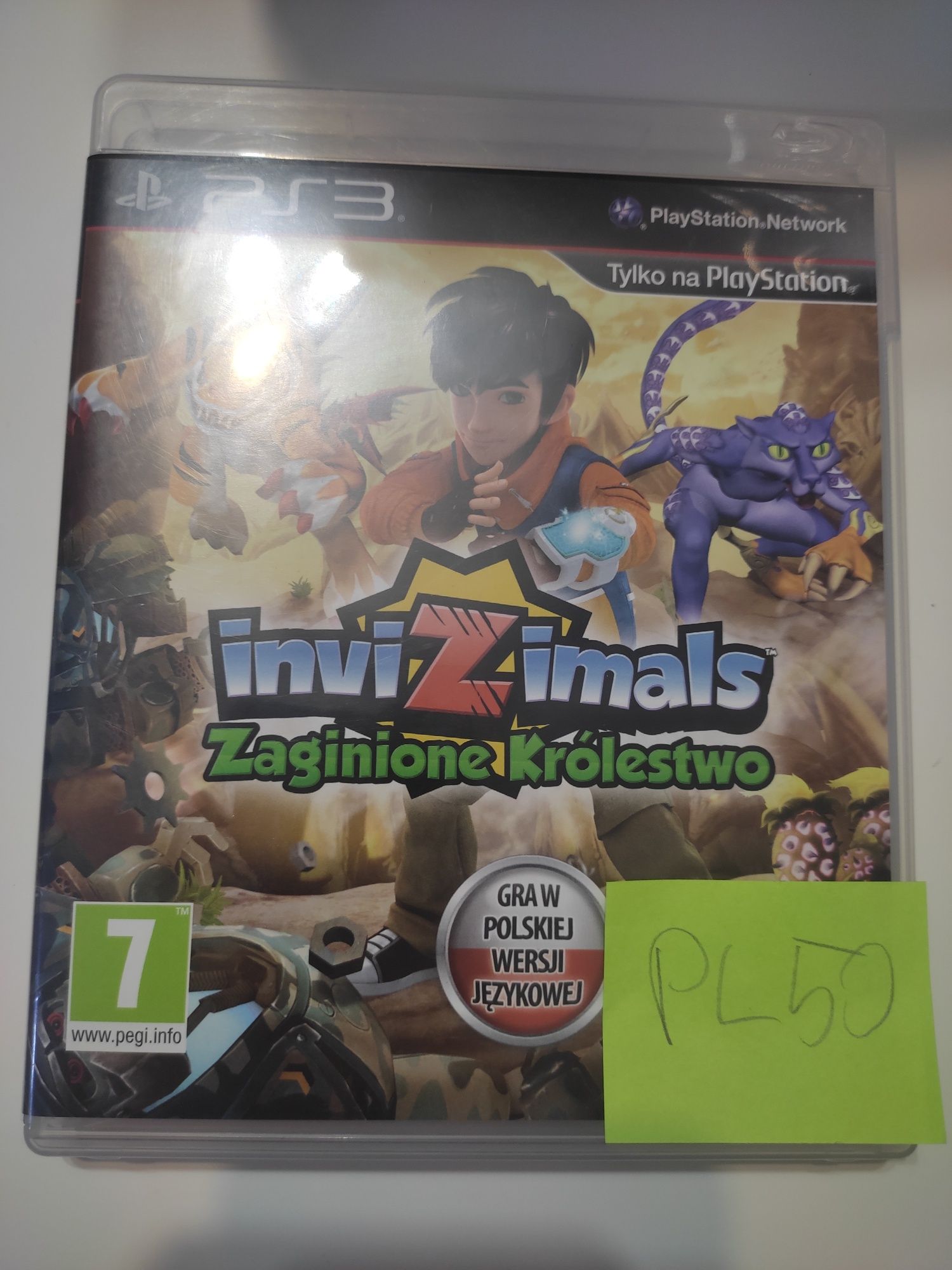 Invizimals zaginione królestwo PL PS3 PlayStation3