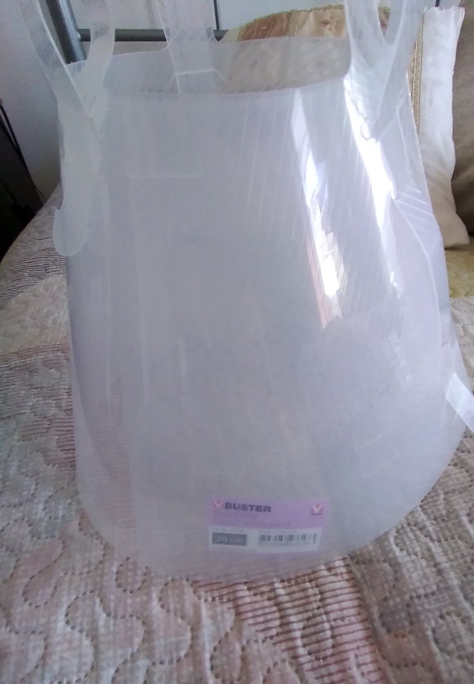 Colar de proteção para cão