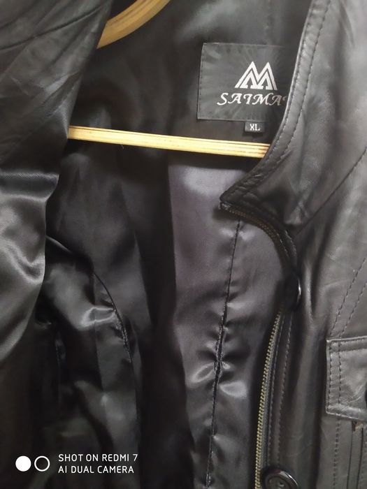 Продам кожаный пиджак (натуральная кожа)