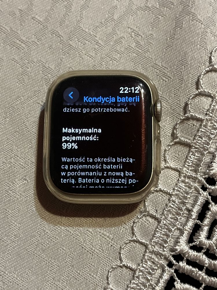 Apple Watch 9 GPS + Cellular 41mm koperta z aluminium