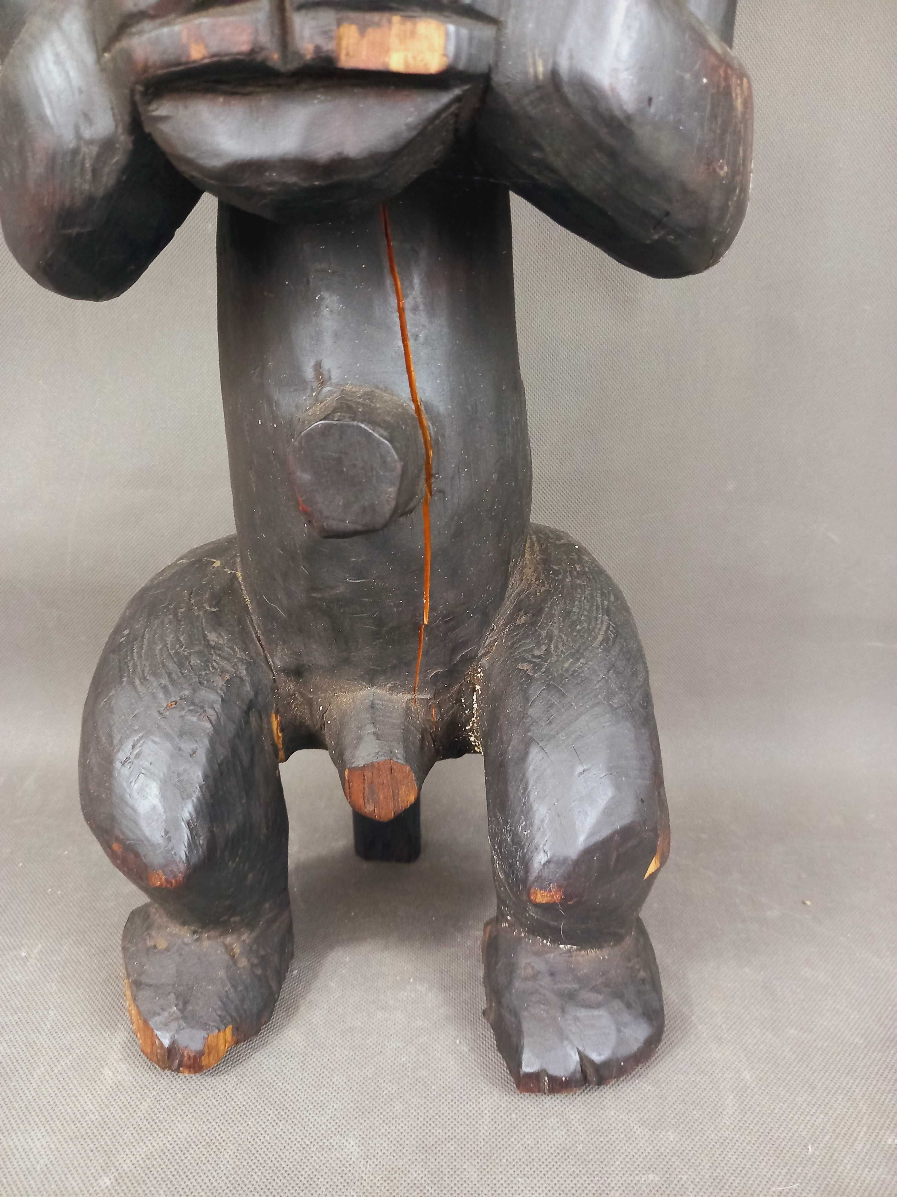 Sztuka Afryki, rzeźba afrykańska Gabon, Fang wys. 62 cm