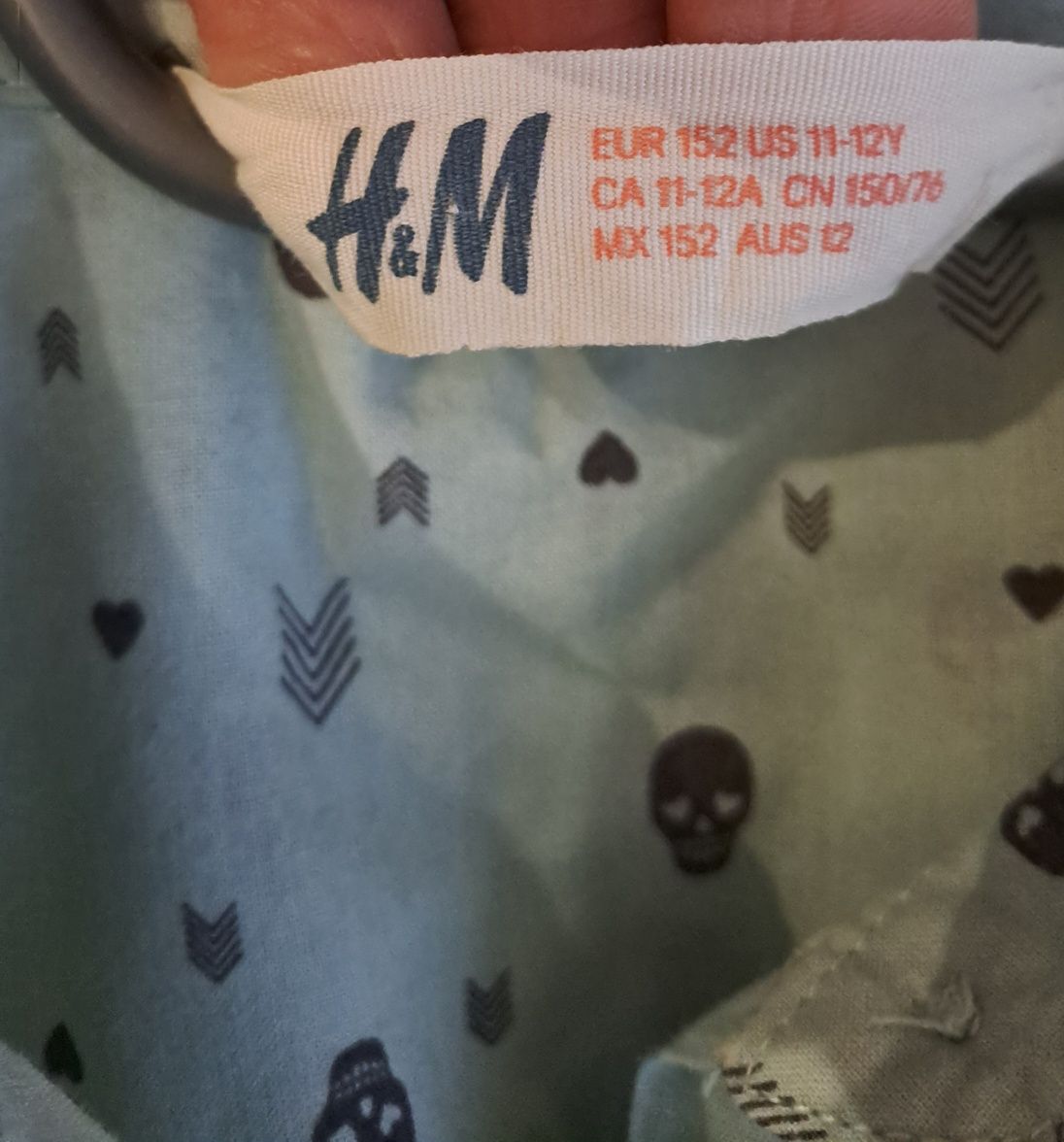 Koszula dziewczęca H&M, r.152