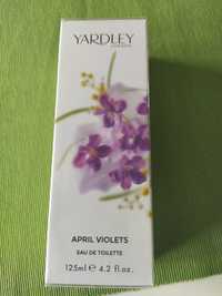 Yardley April violets 125ml nowy zafoliowany