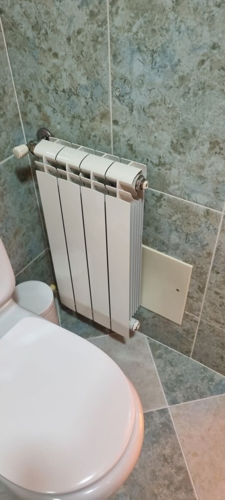 Caldeira e 7 radiadores a funcionar
