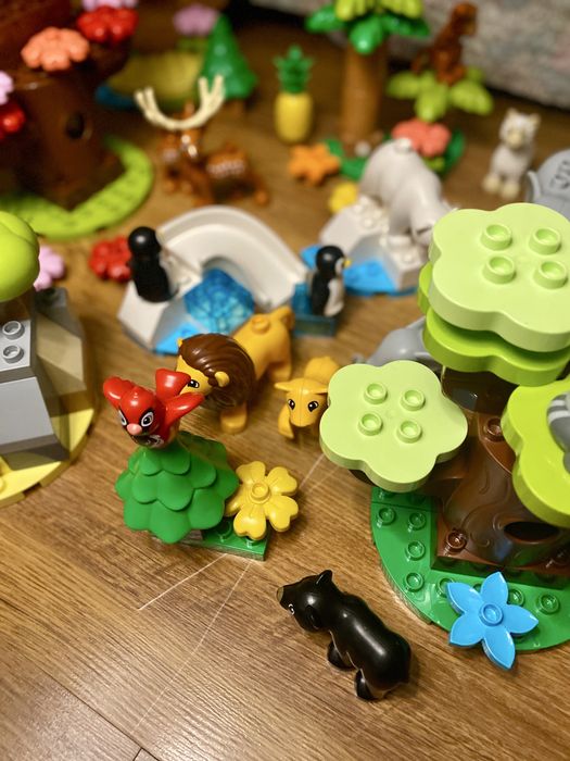 Lego Duplo Dzikie zwierzęta świata 10975