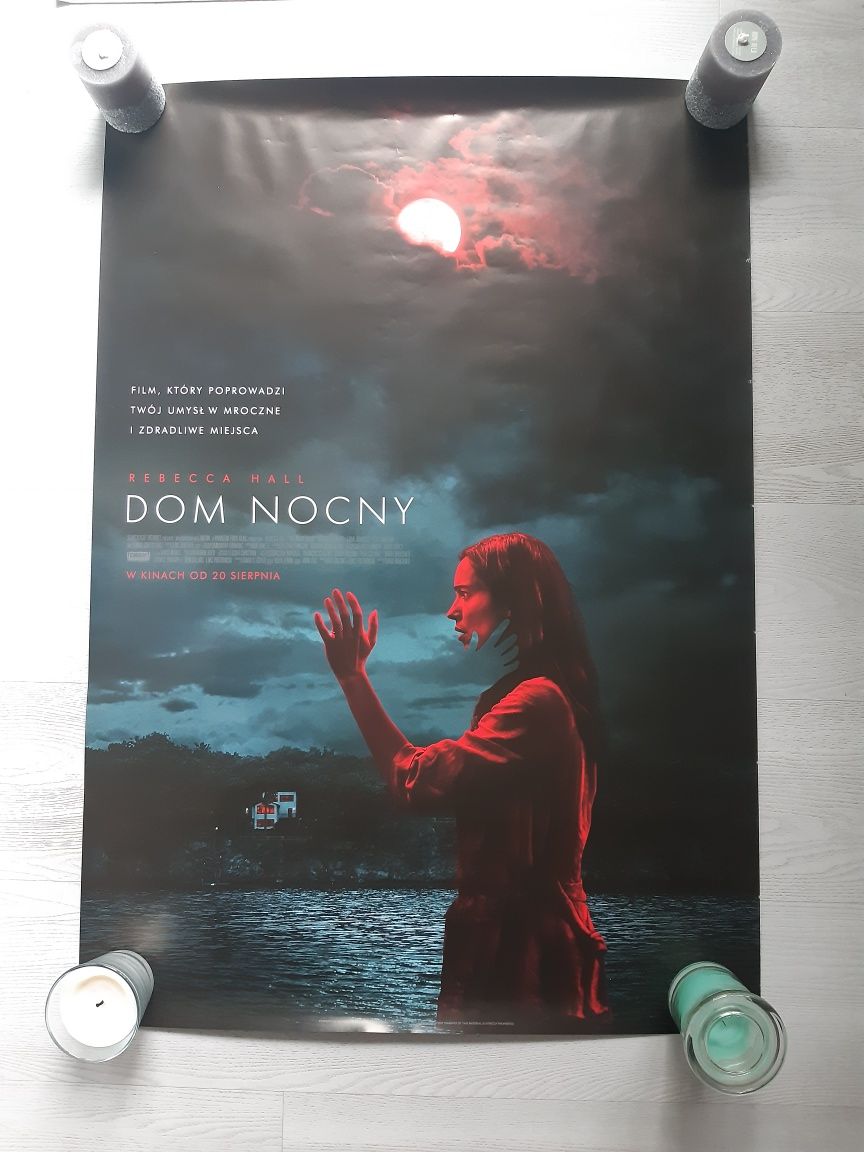 Plakat kinowy z filmu Dom nocny horror