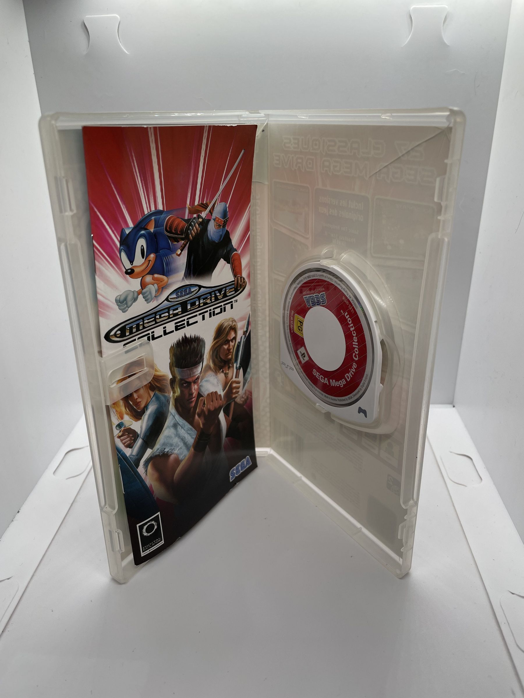 SEGA Mega Drive Collection PSP Po Angielsku