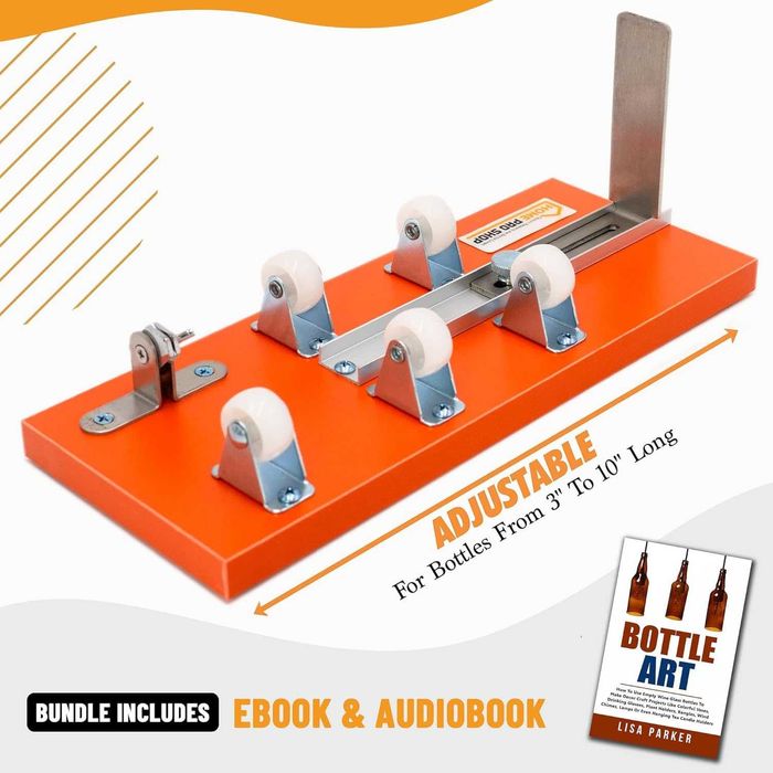 [NOVO] Kit Cortar de garrafas de vidro, frascos, etc