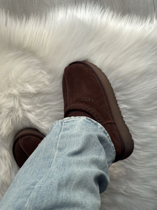 Угг ugg tazz  короткі уггі угги коричневі коричневые трендовые