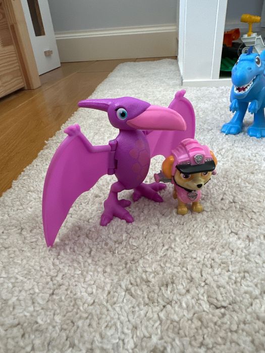 Figurki psi patrol DINO RESCUE paw patrol dinozaury chase marschal