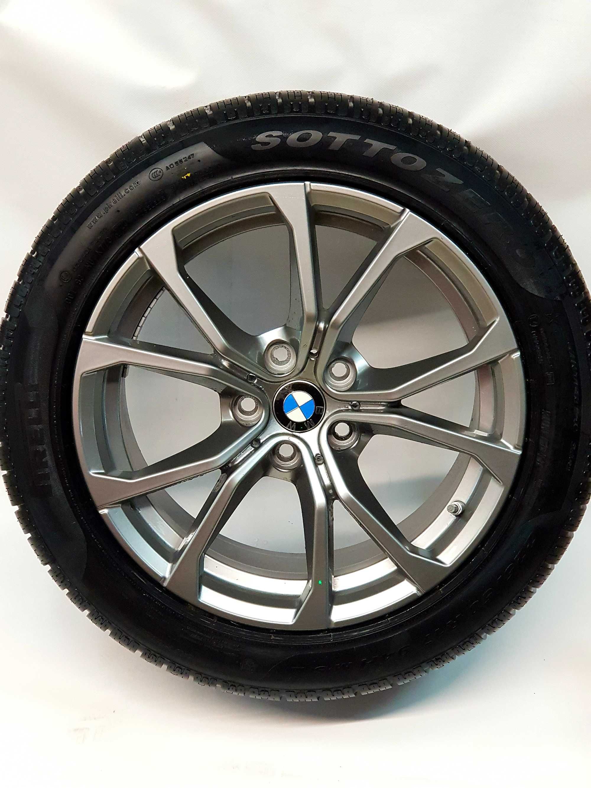 Opony zimowe Pirelli 225/50 R17 + felgi 17 BMW 3 z czujnikami