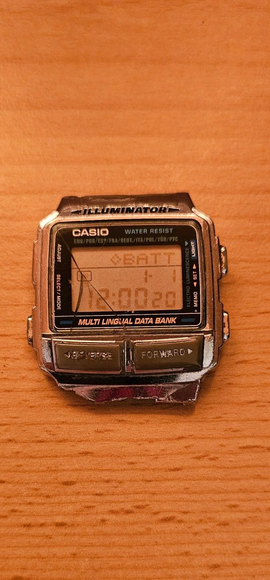 Коллекционные кварцевые часы Касио годинник касіо Casio Databank DB