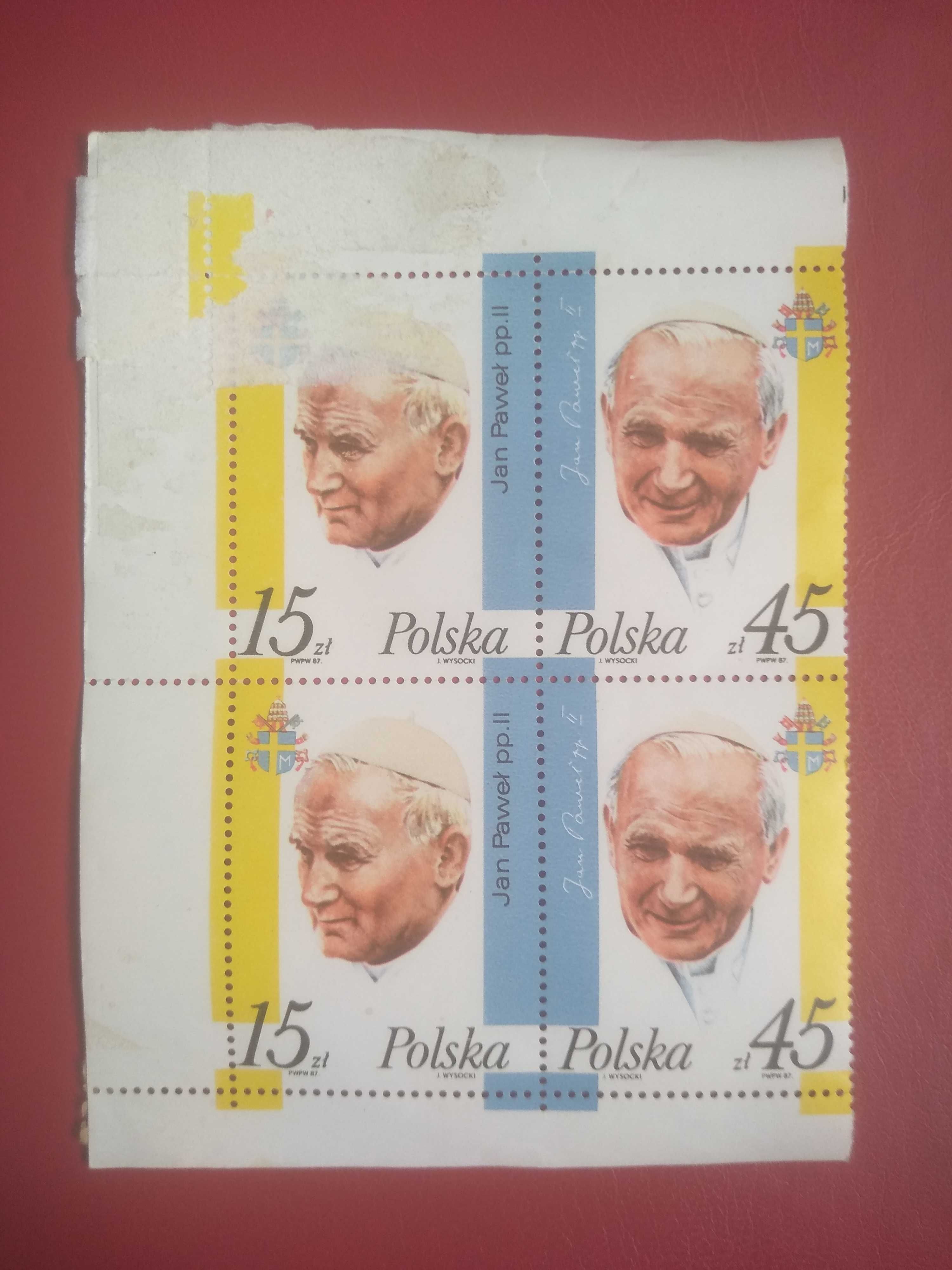 Znaczki pocztowe Jan Paweł II
