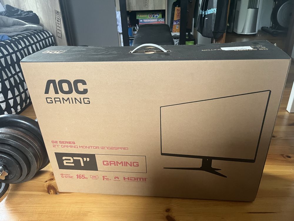 Monitor AOC 27 cali 165hz IPS