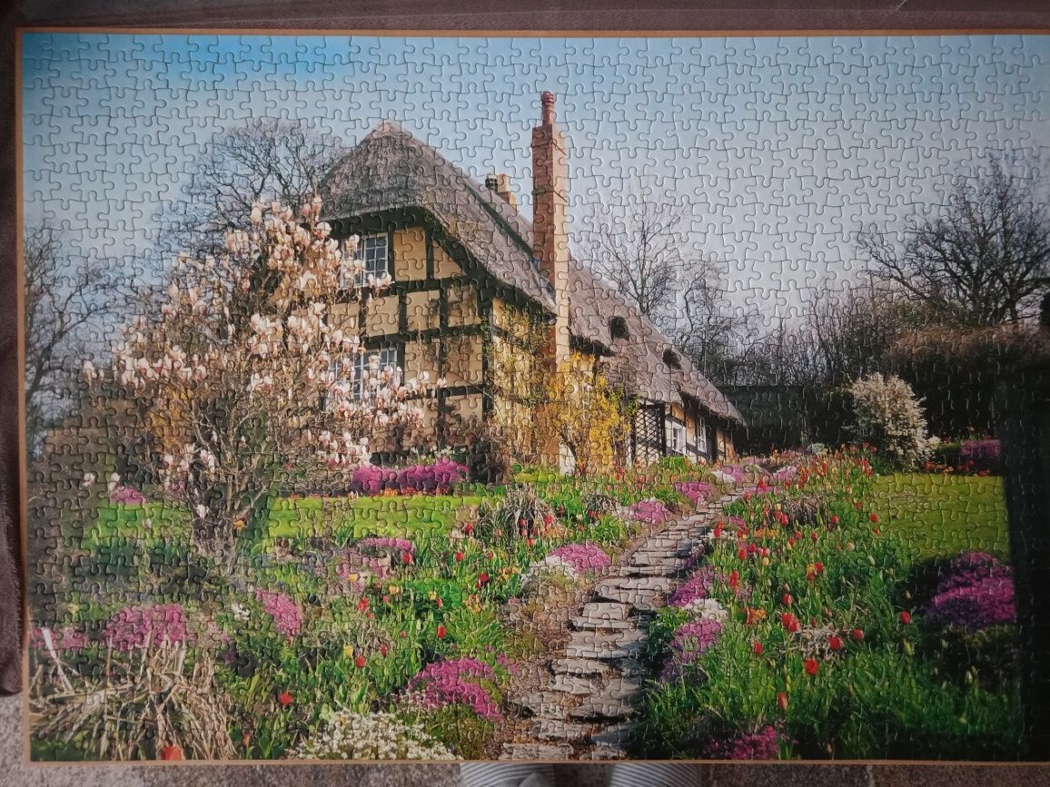 Puzzle 1000 Waddingtons Dom z ogrodem