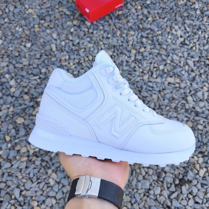 Кросівки зимові New Balance 574 високі з хутром