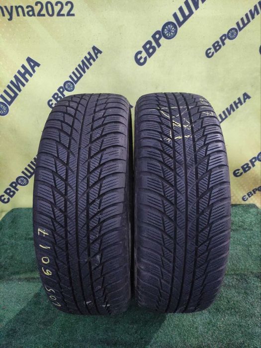 Шини Bridgestone BlizzakLM001 205/60R17 Пара Зимові Б/у Склад Оригінал