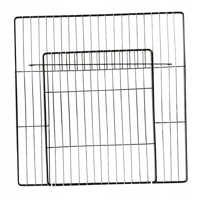 Kojec dla szczeniaka MODUŁOWY wybieg Drzwiczki  1x 35x35 cm CZARNY