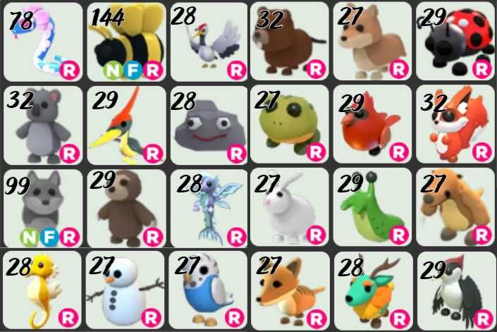 Пети з гри Adop  me