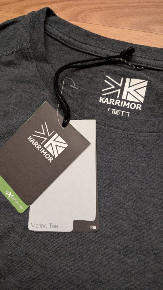 Нова Трекінгова,тактична термо футболка karrimor merino розмір л- хл