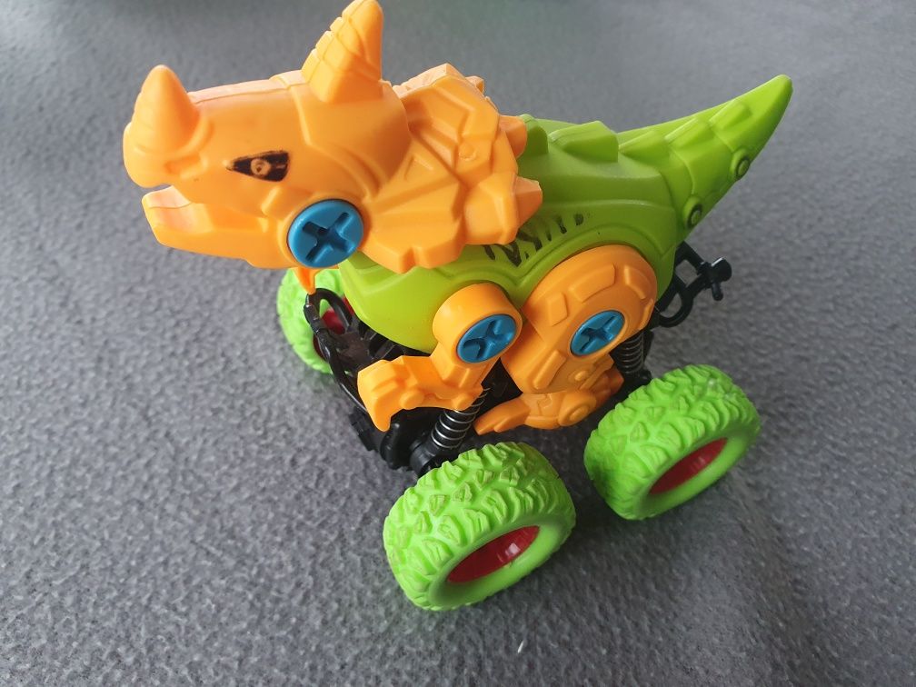 Pojazd dinozaur do rozkręcania