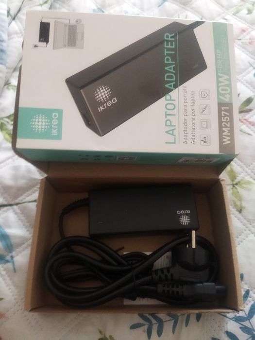 Carregador portátil HP novo