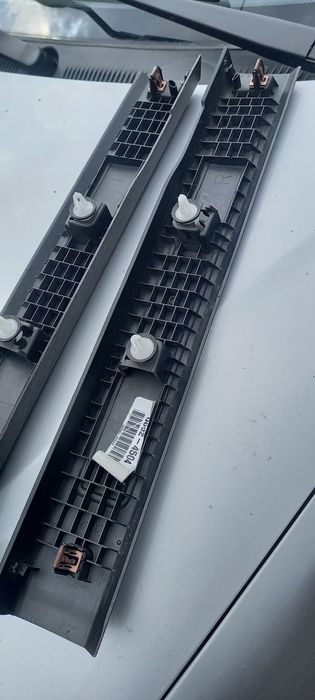 Накладки порога передние FORD FUSION, идеал