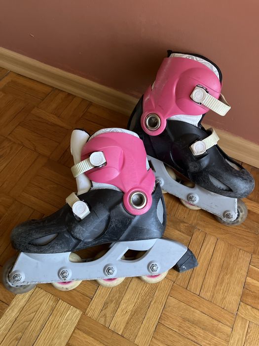 Łyżworolki Rolki oxelo Decathlon 34 35 36 regulowane używane