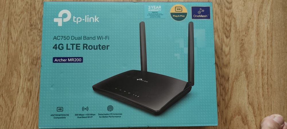 Router TP-LINK AC750 4G