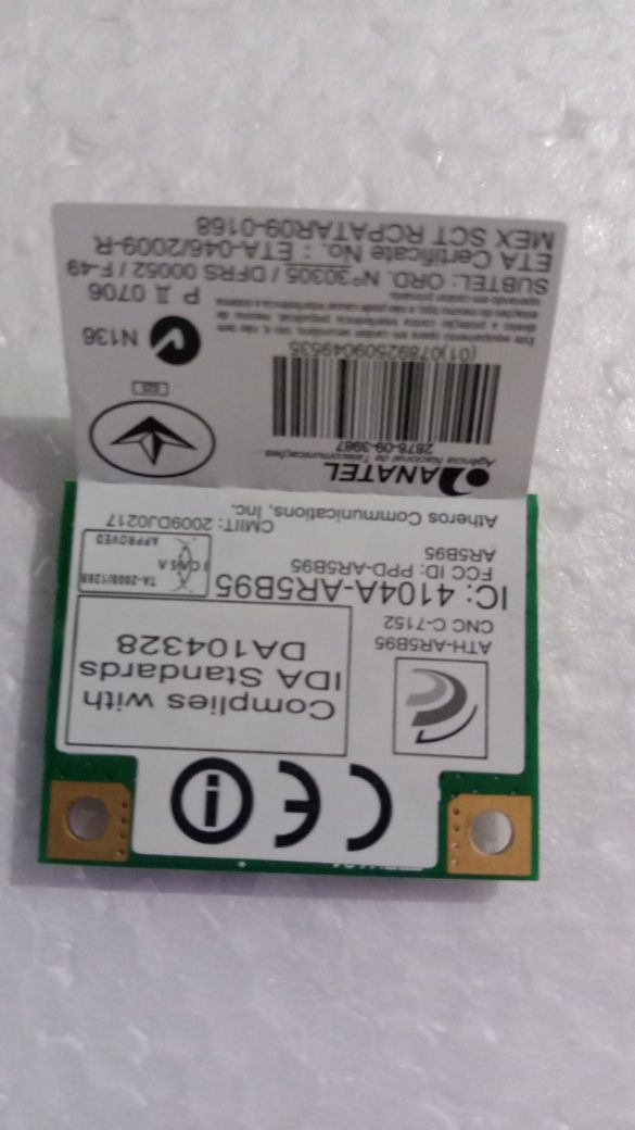 Karta Sieciowa Anatel ATH-AR5B95