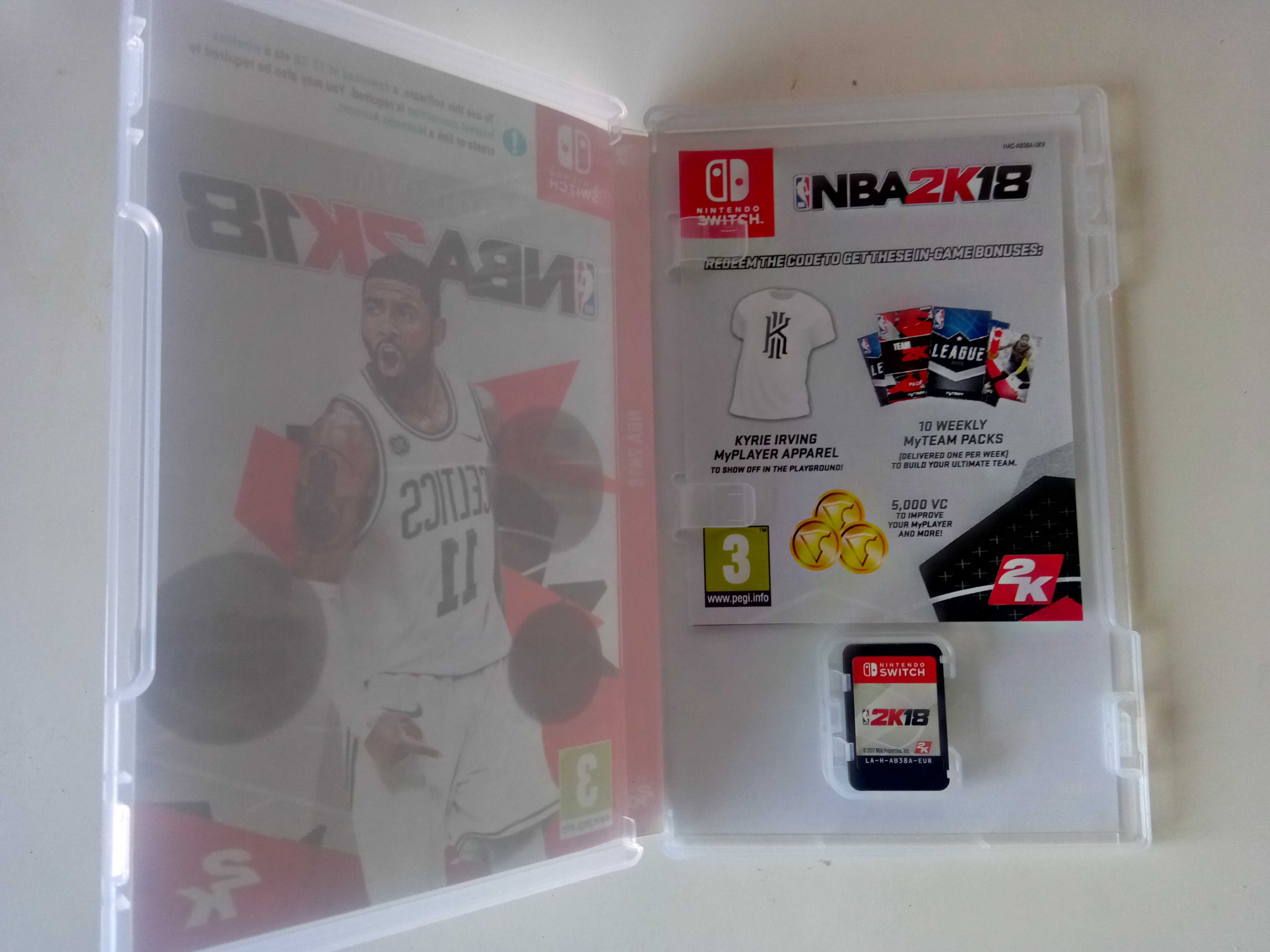 NBA2K18- Nintendo Switch - Jogo - 24H Envio