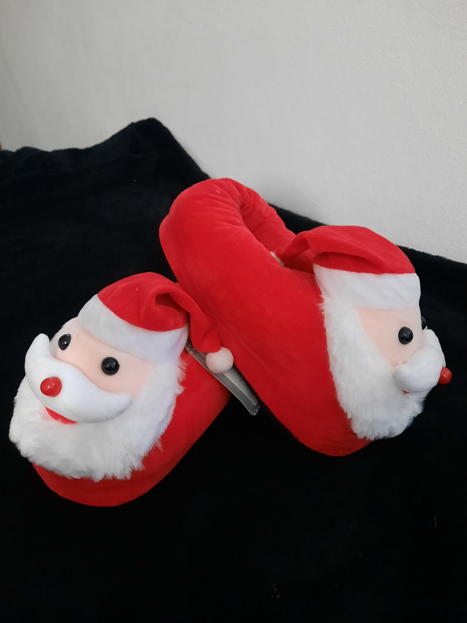 Pantufas formato de pai natal