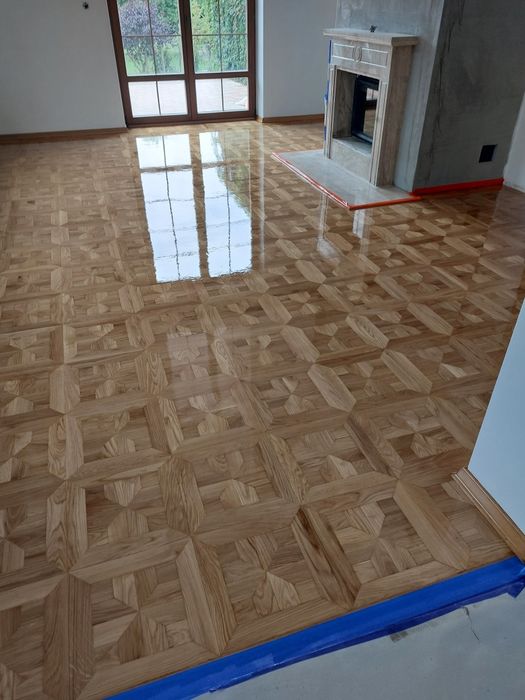 Cyklinowanie bezpyłowe. Parkiety. Renowacja odnawianie schodów.